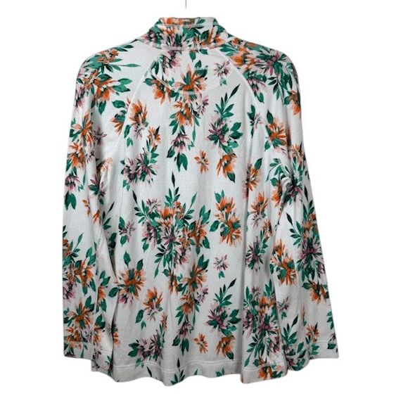 NWT Tommy Bahama Aruba Joyful Bloom Floral Lightweight Zip Up Jacket Size Large - Picture 6 of 14